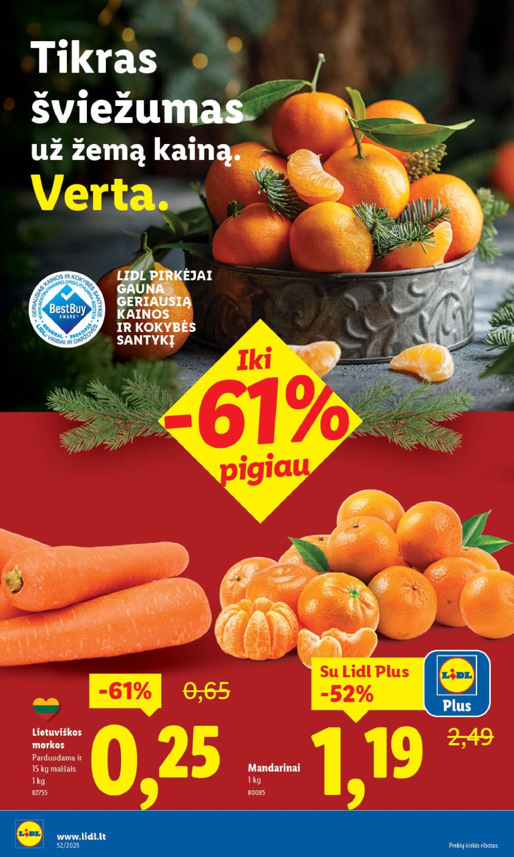 LIDL - Maisto prekių pasiūlymai (2025 12 26 - 2025 12 28) | 4