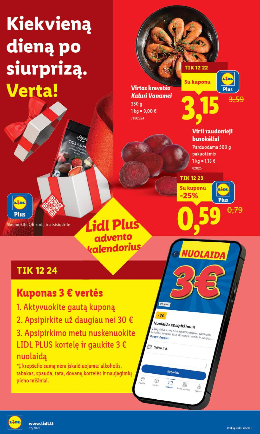 LIDL - Maisto prekių pasiūlymai (2025 12 26 - 2025 12 28) | 38
