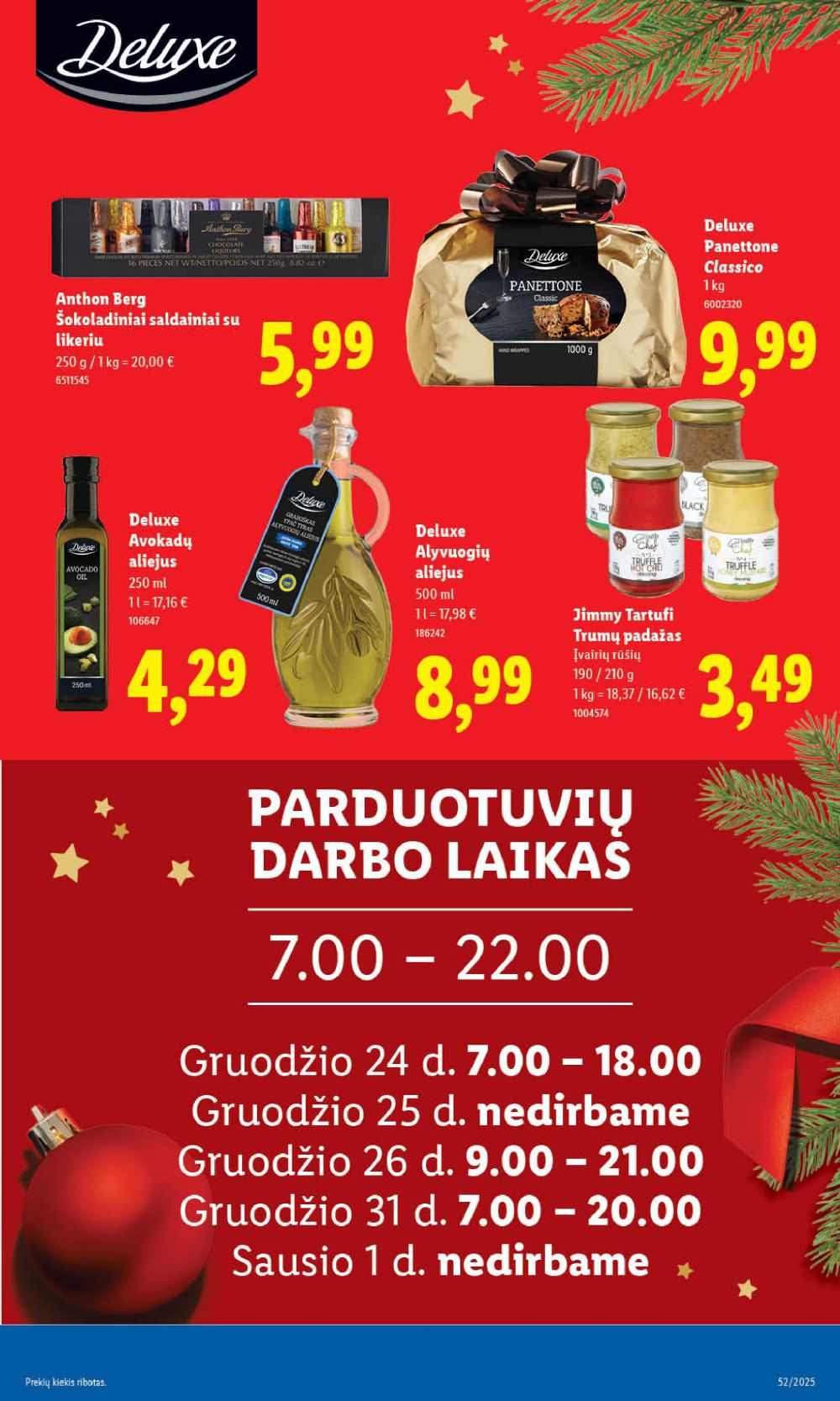 LIDL - Maisto prekių pasiūlymai (2025 12 26 - 2025 12 28) | 39