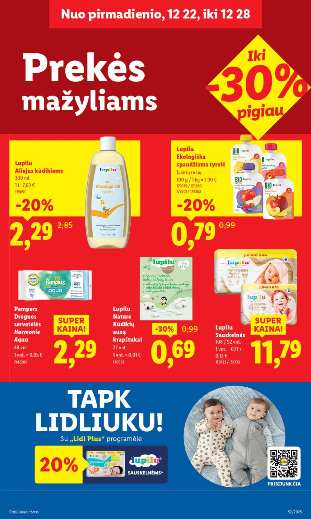 LIDL - Maisto prekių pasiūlymai (2025 12 26 - 2025 12 28) | 47