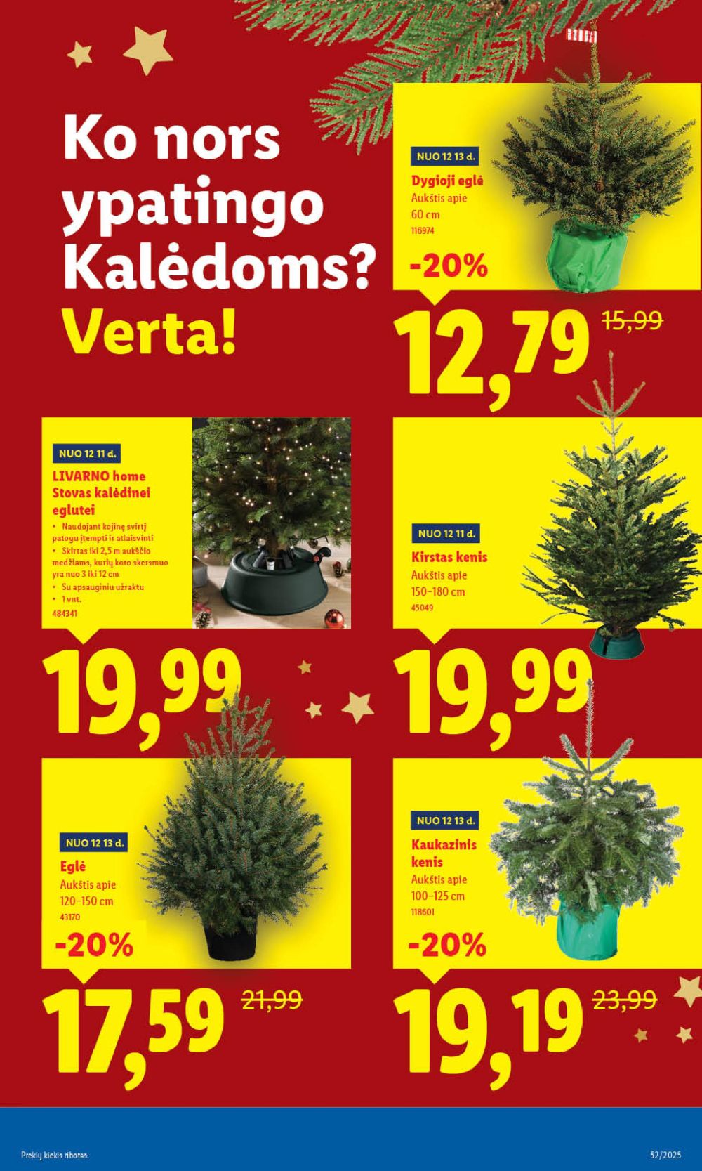 LIDL - Maisto prekių pasiūlymai (2025 12 26 - 2025 12 28) | 48