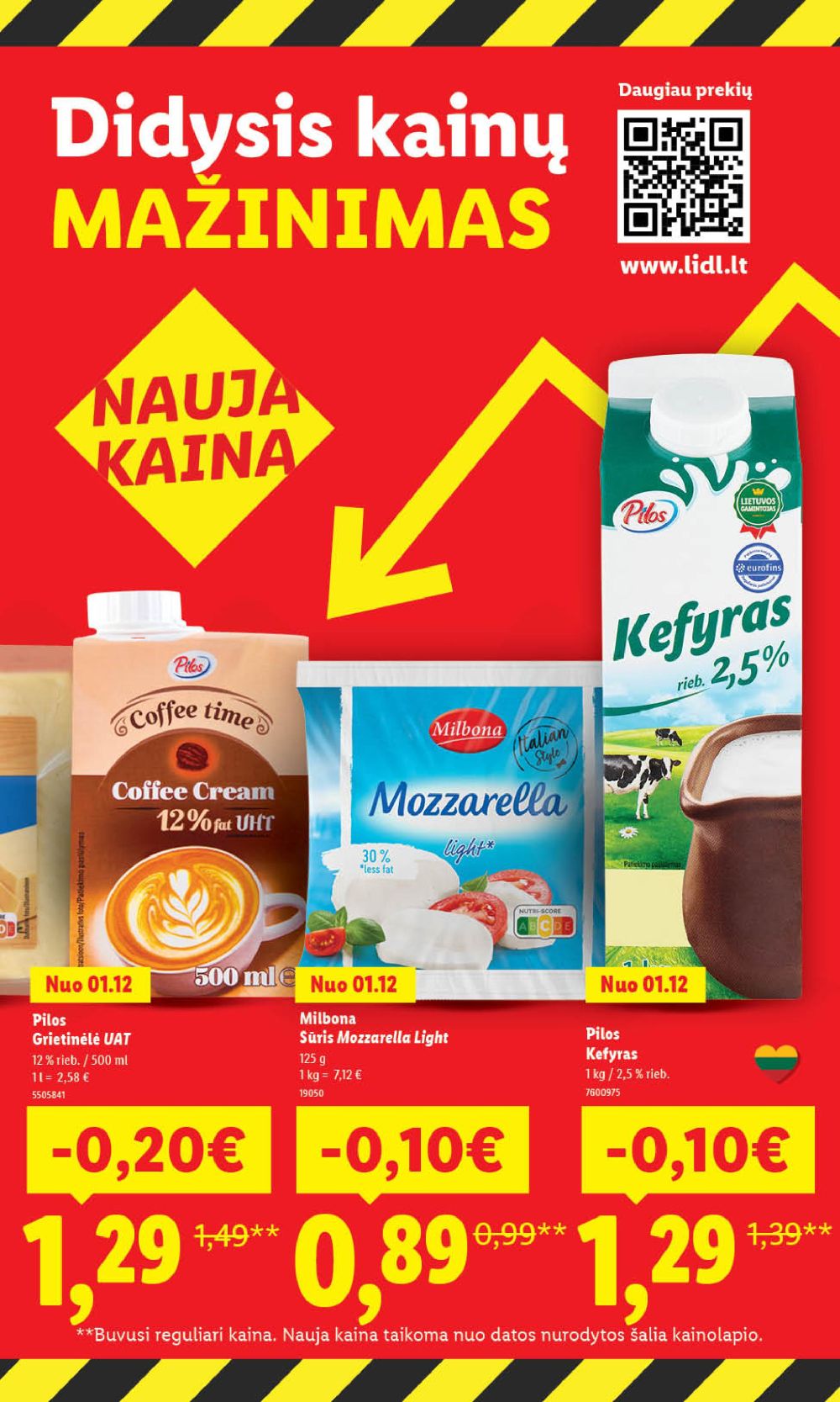 LIDL - Maisto prekių pasiūlymai (2026 01 12 - 2026 01 18) | 3