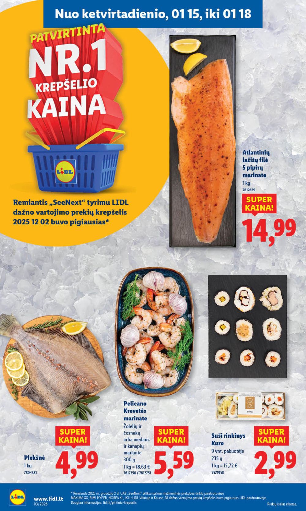 LIDL - Maisto prekių pasiūlymai (2026 01 12 - 2026 01 18) | 32
