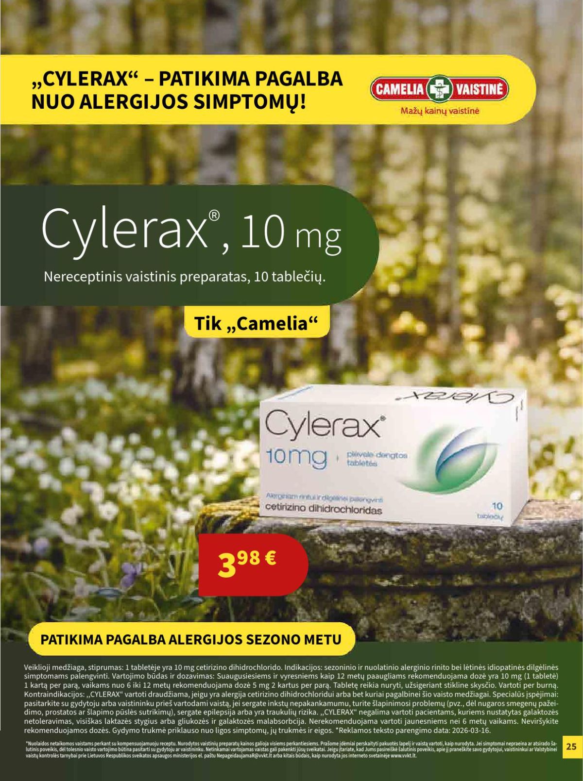 CAMELIA - Leidinys Nr.4 (2026 04 01 - 2026 04 30) | 13