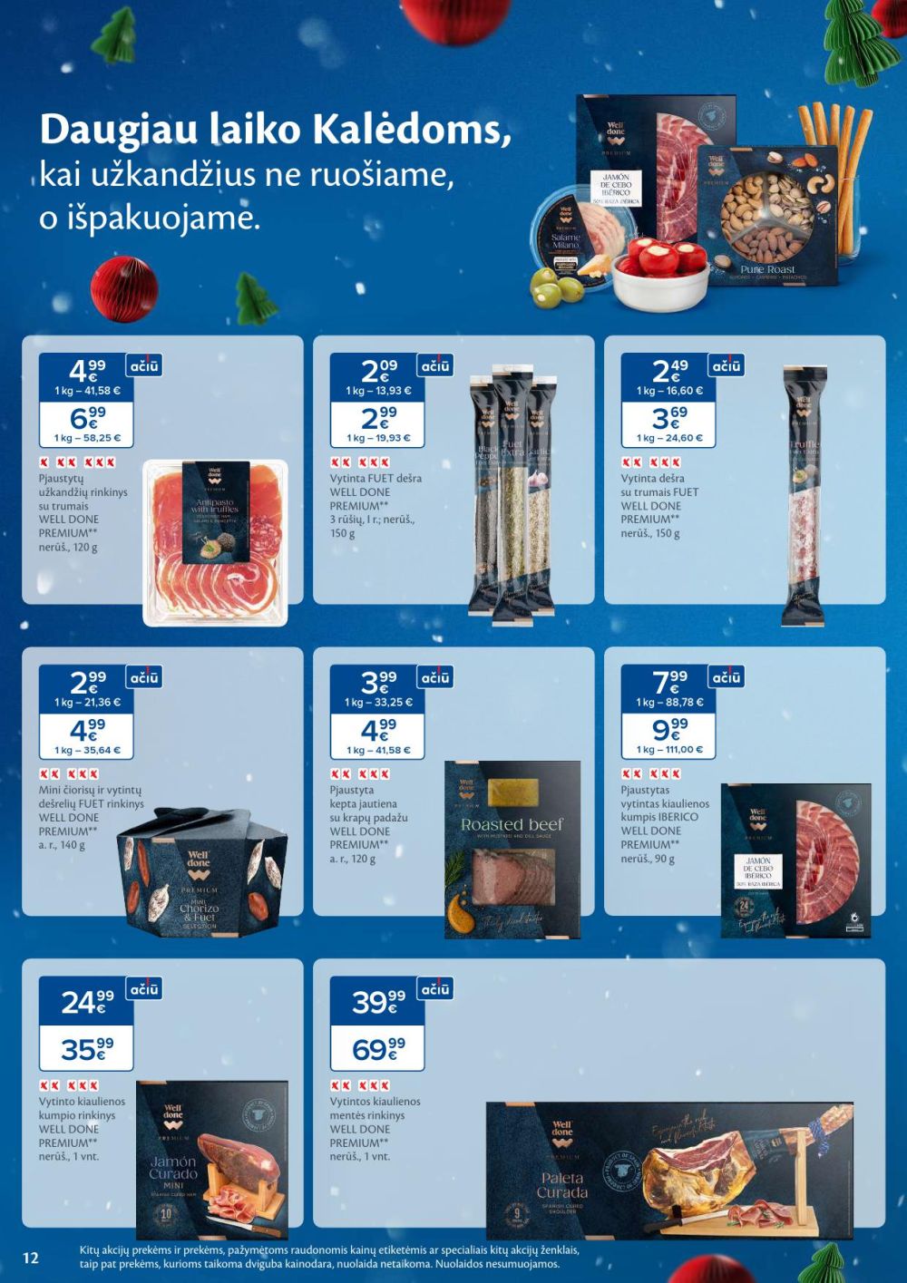 MAXIMA - Daugiau laiko Kalėdoms (2025 11 04 - 2026 01 03) | 12