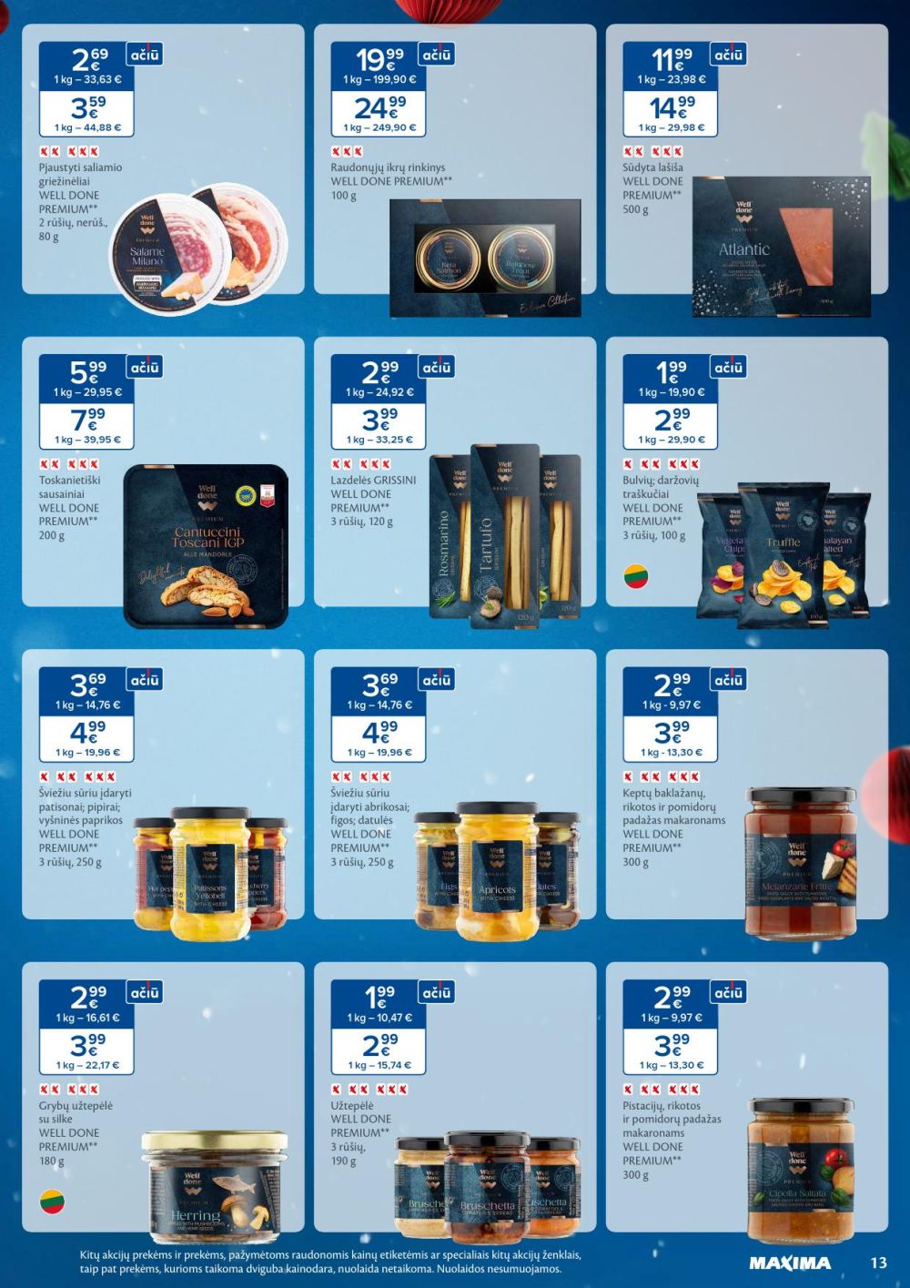 MAXIMA - Daugiau laiko Kalėdoms (2025 11 04 - 2026 01 03) | 13