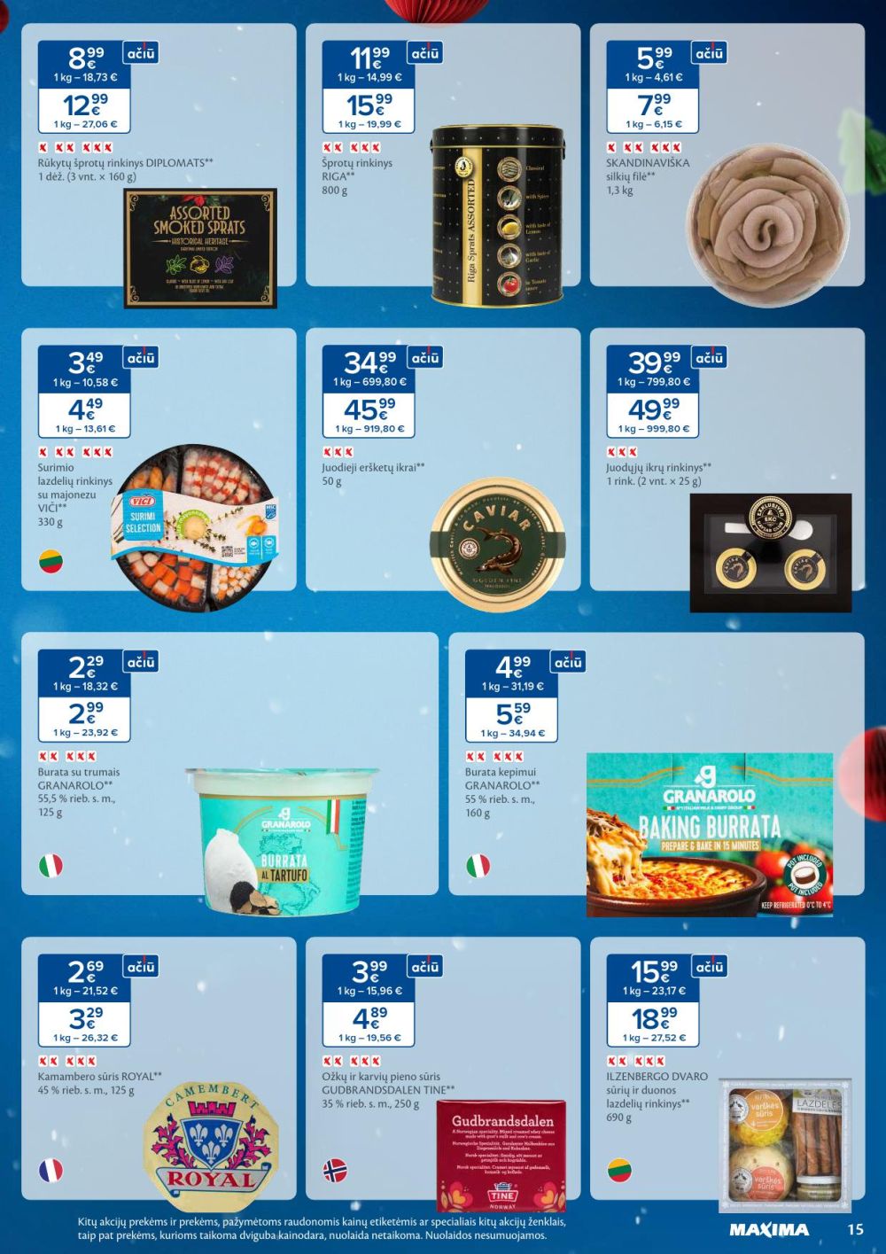 MAXIMA - Daugiau laiko Kalėdoms (2025 11 04 - 2026 01 03) | 15