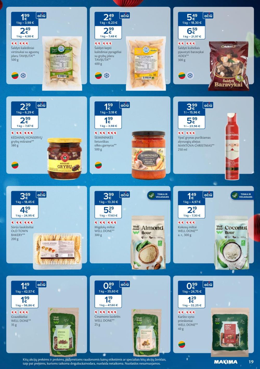 MAXIMA - Daugiau laiko Kalėdoms (2025 11 04 - 2026 01 03) | 19