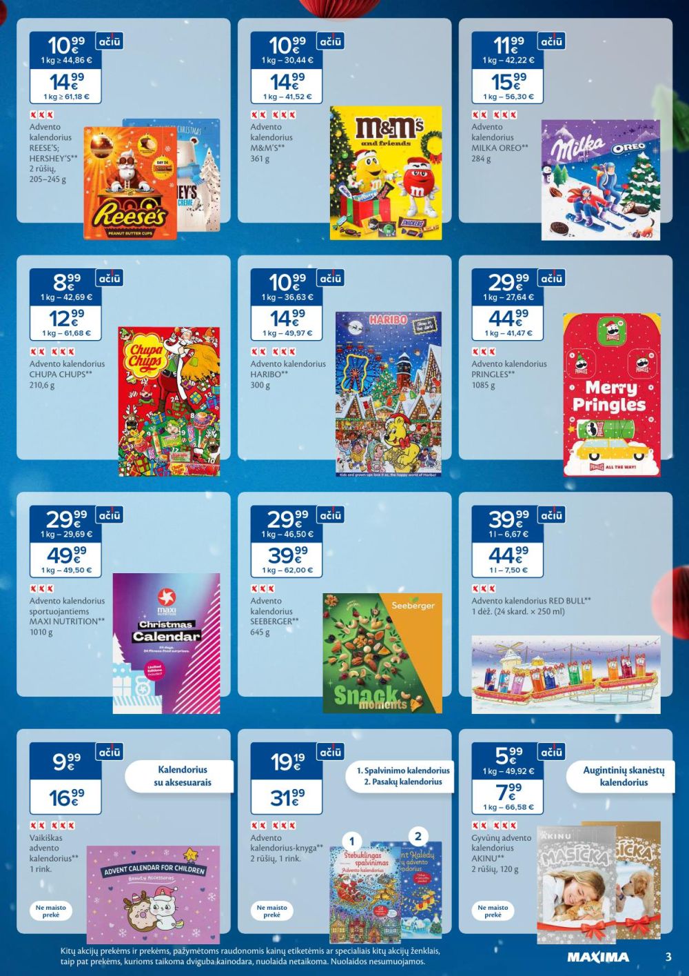 MAXIMA - Daugiau laiko Kalėdoms (2025 11 04 - 2026 01 03) | 3