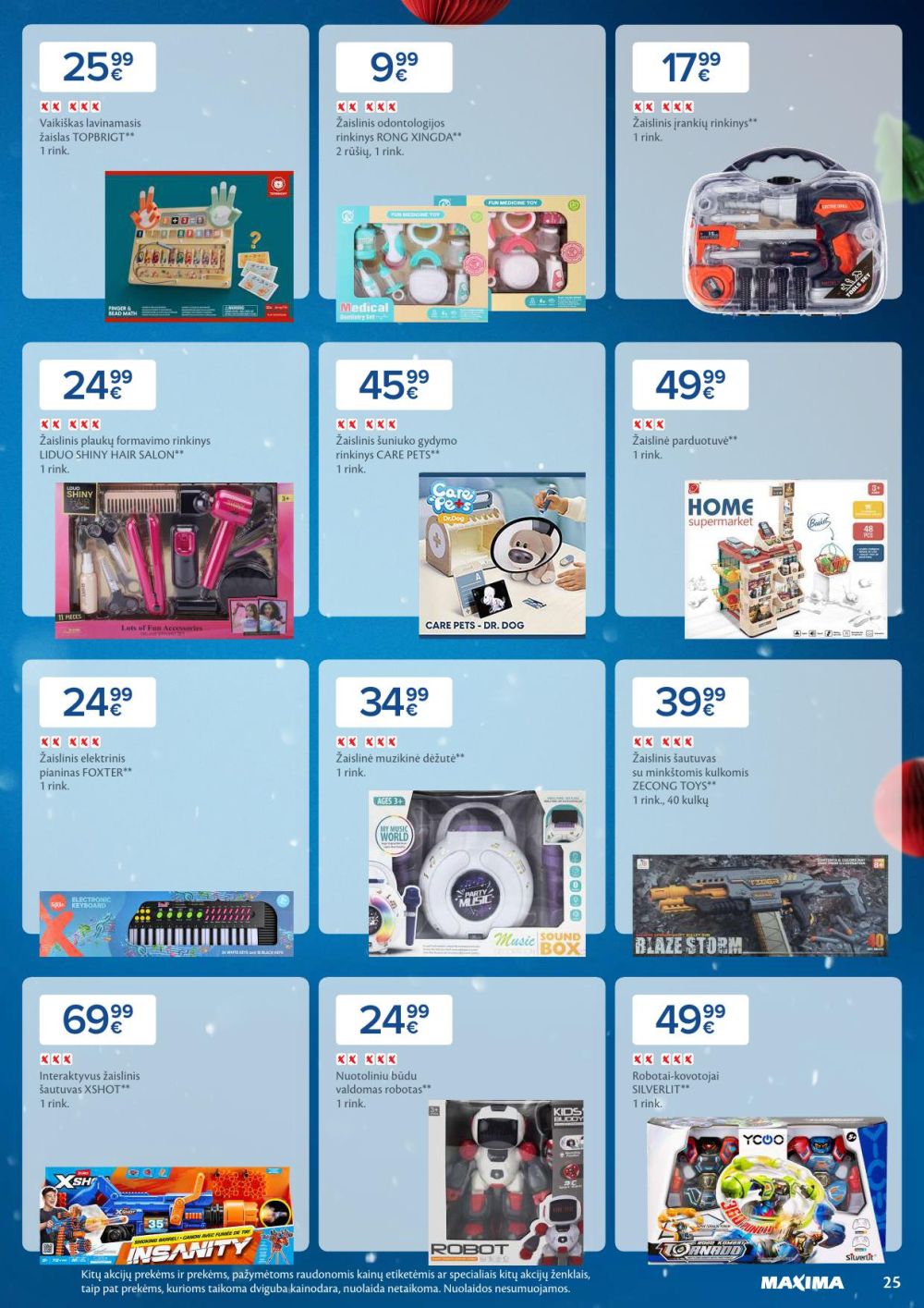 MAXIMA - Daugiau laiko Kalėdoms (2025 11 04 - 2026 01 03) | 25