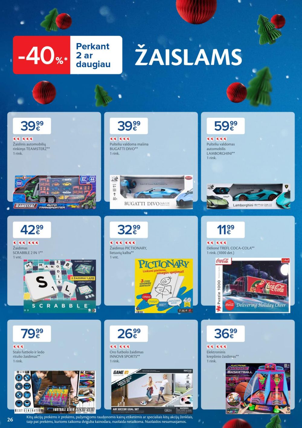 MAXIMA - Daugiau laiko Kalėdoms (2025 11 04 - 2026 01 03) | 26