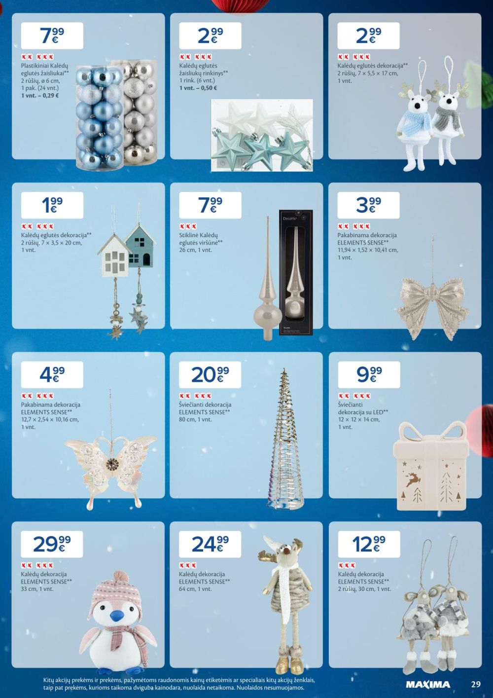 MAXIMA - Daugiau laiko Kalėdoms (2025 11 04 - 2026 01 03) | 29