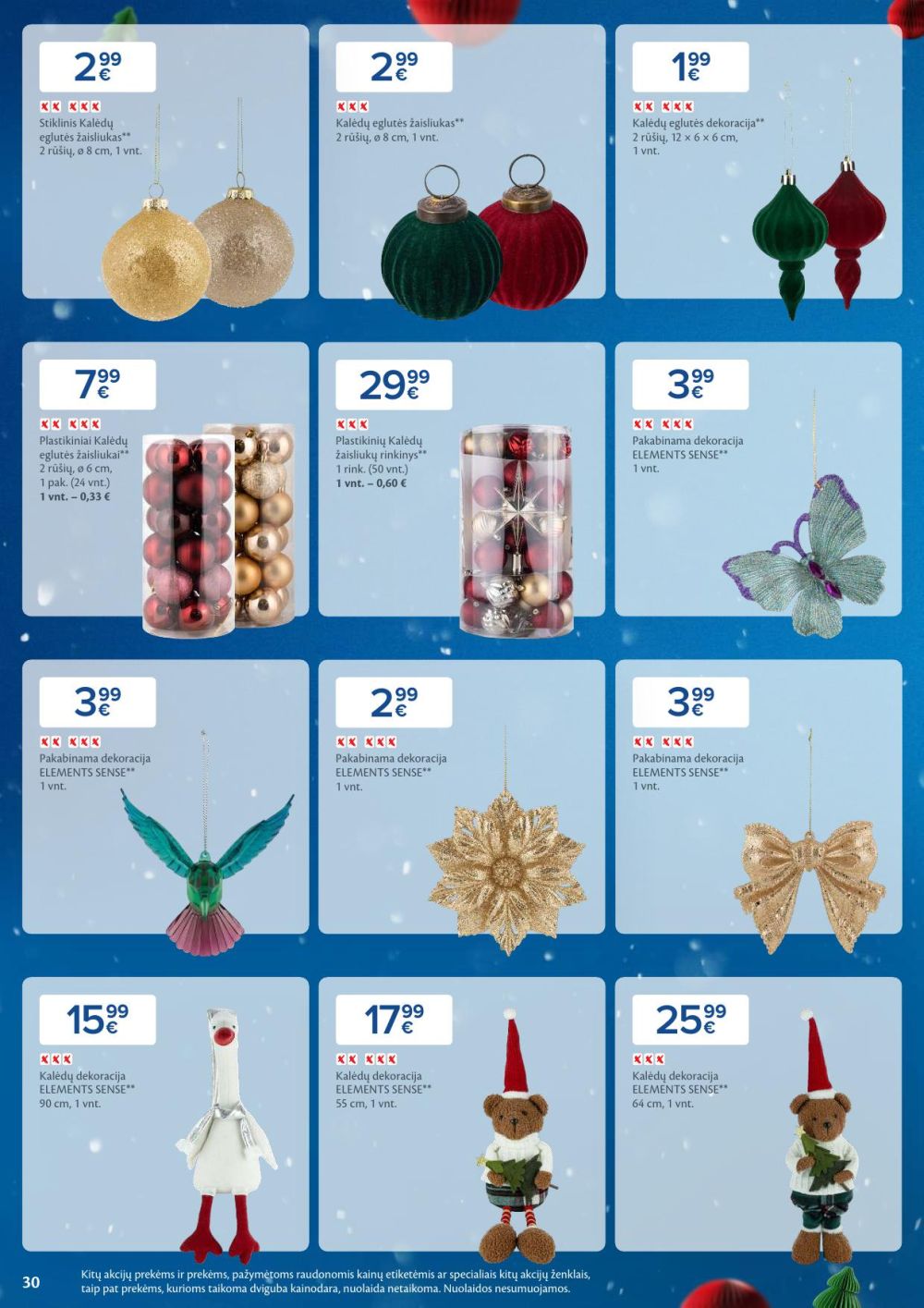 MAXIMA - Daugiau laiko Kalėdoms (2025 11 04 - 2026 01 03) | 30