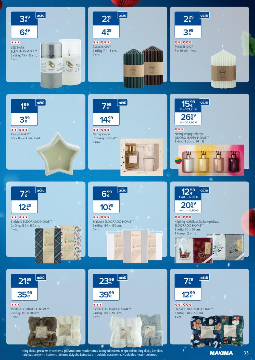 MAXIMA - Daugiau laiko Kalėdoms (2025 11 04 - 2026 01 03) | 33