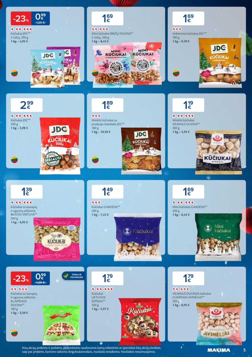 MAXIMA - Daugiau laiko Kalėdoms (2025 11 04 - 2026 01 03) | 5