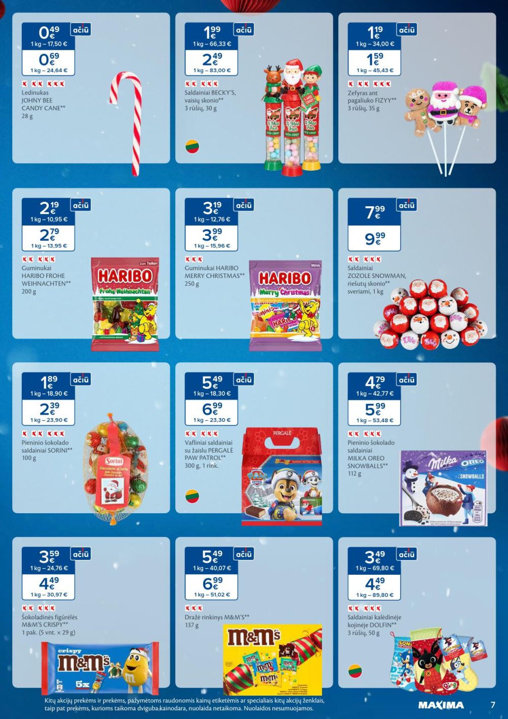 MAXIMA - Daugiau laiko Kalėdoms (2025 11 04 - 2026 01 03) | 7