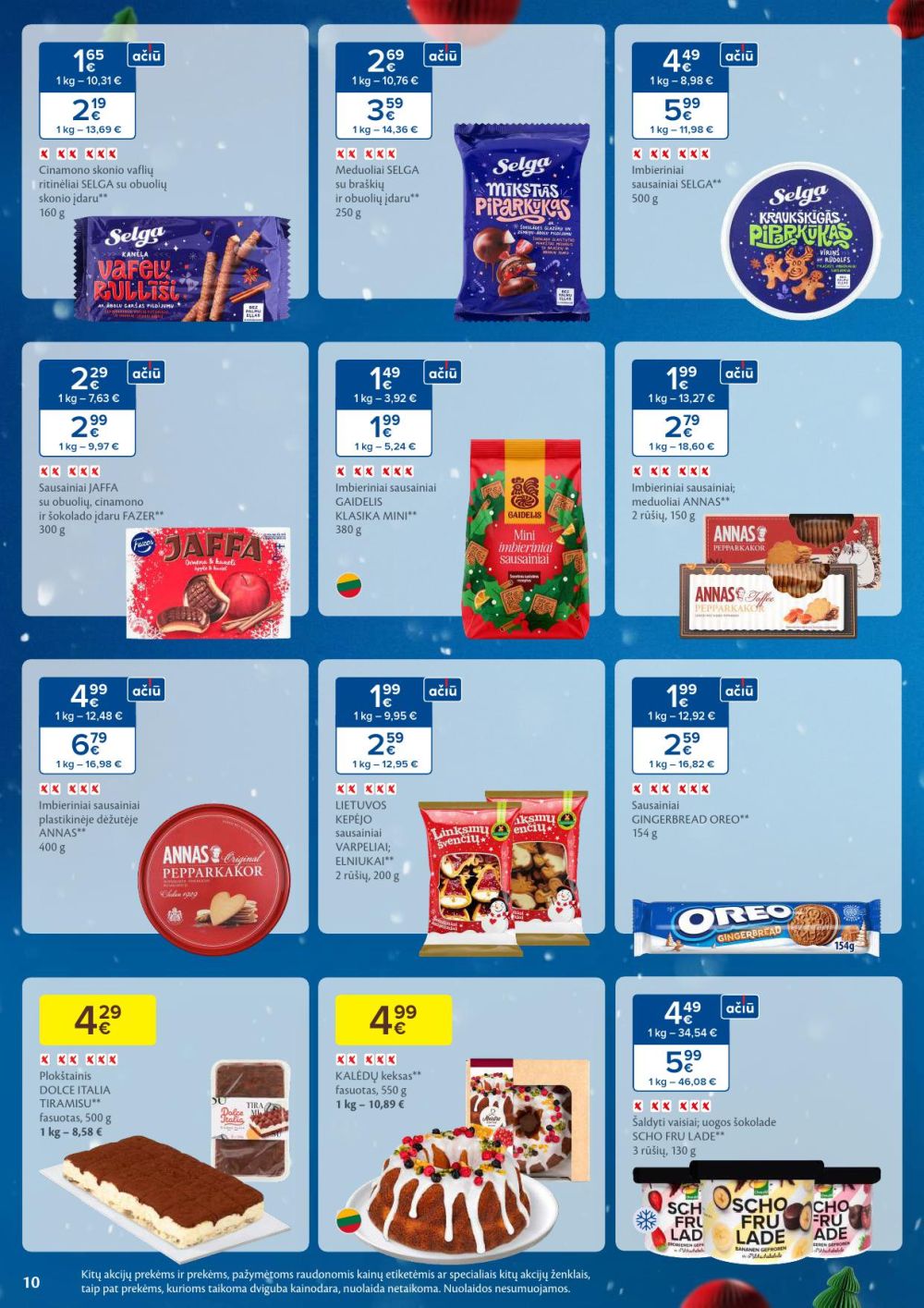 MAXIMA - Daugiau laiko Kalėdoms (2025 11 04 - 2026 01 03) | 10