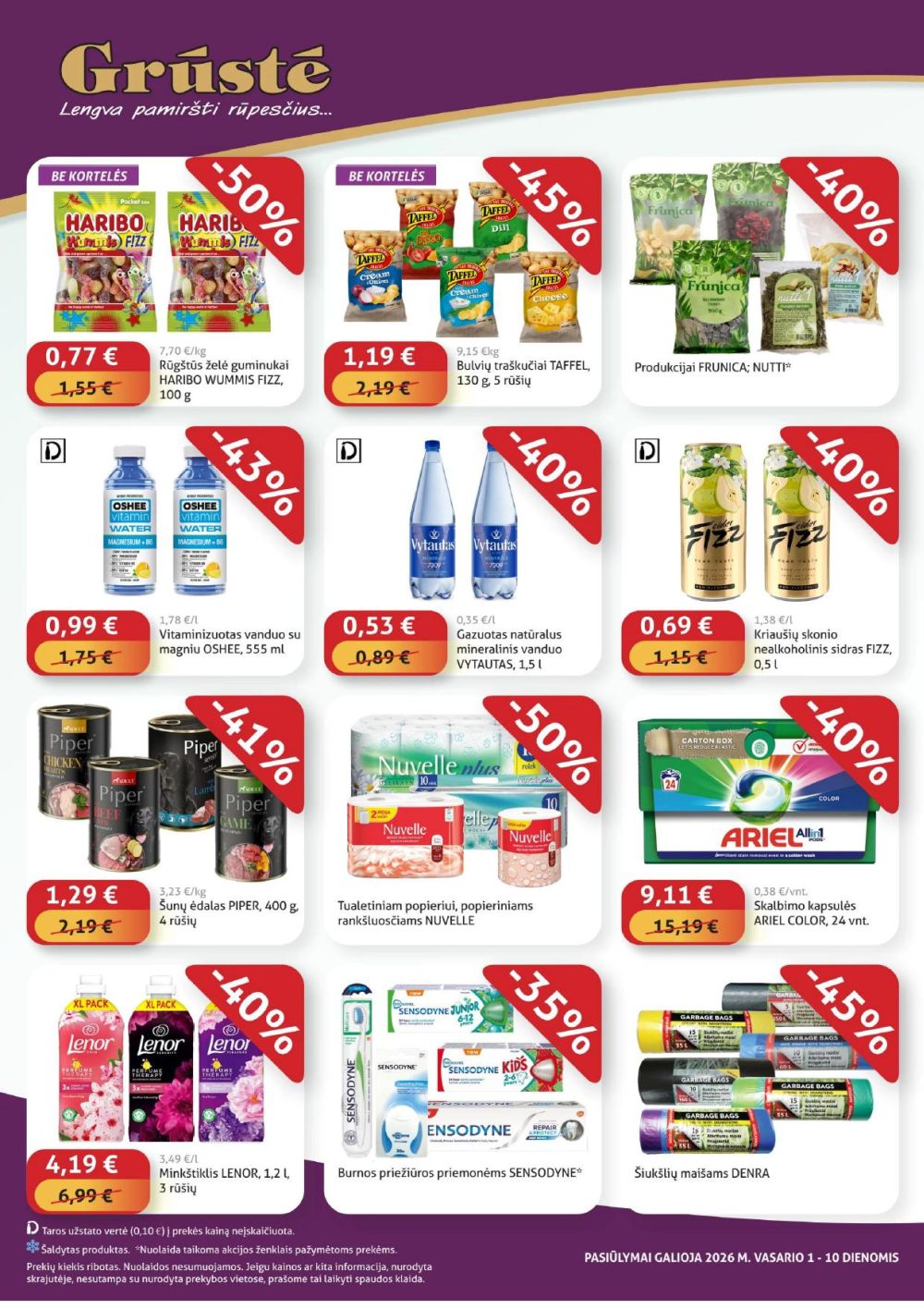 GRŪSTĖ - Ko gero pigiau nerasi (2026 02 01 - 2026 02 10) | 4