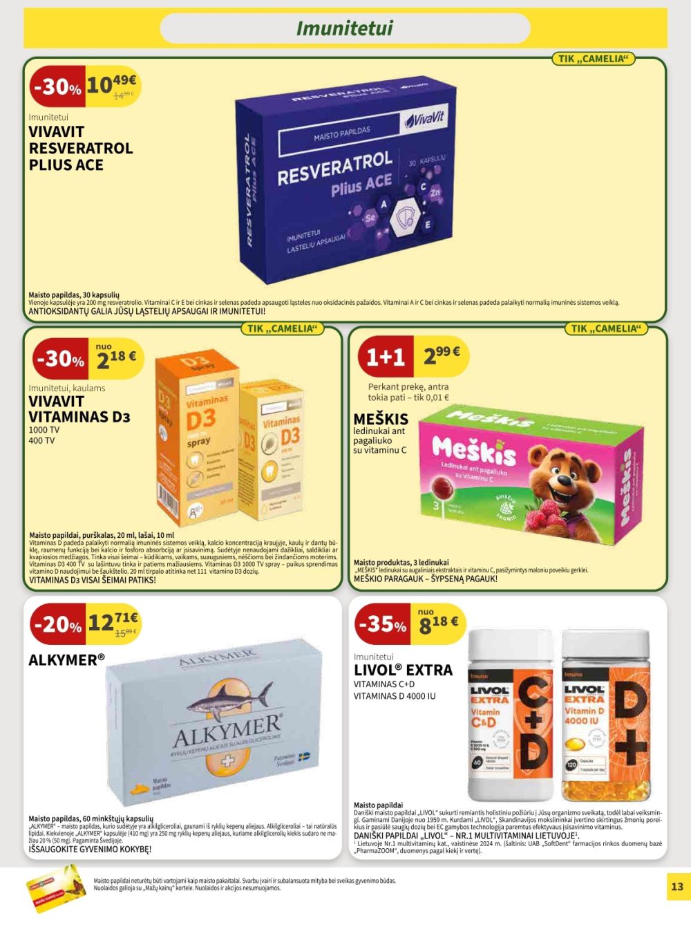 CAMELIA - Leidinys Nr.11 (2025 11 01 - 2025 11 30) | 13