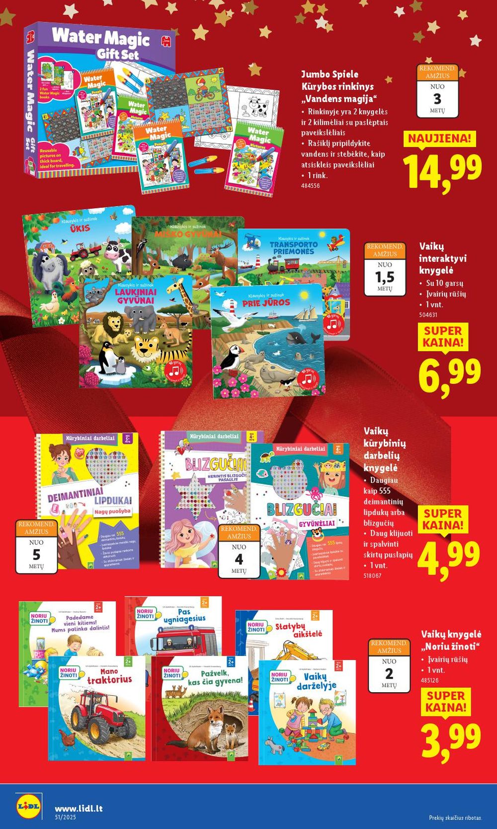 LIDL - Ne maisto prekių pasiūlymai (2025 12 15 - 2025 12 21) | 12