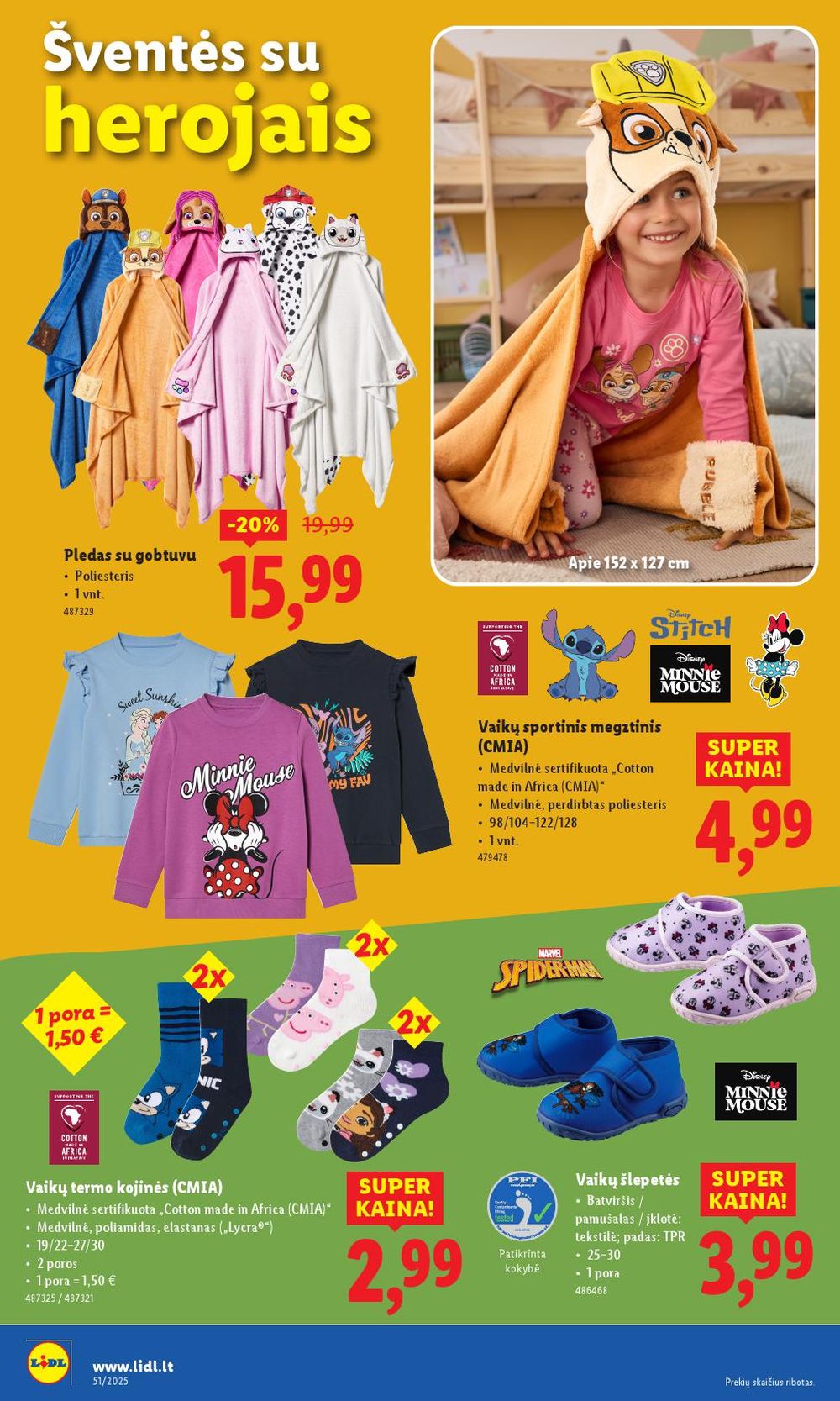 LIDL - Ne maisto prekių pasiūlymai (2025 12 15 - 2025 12 21) | 14