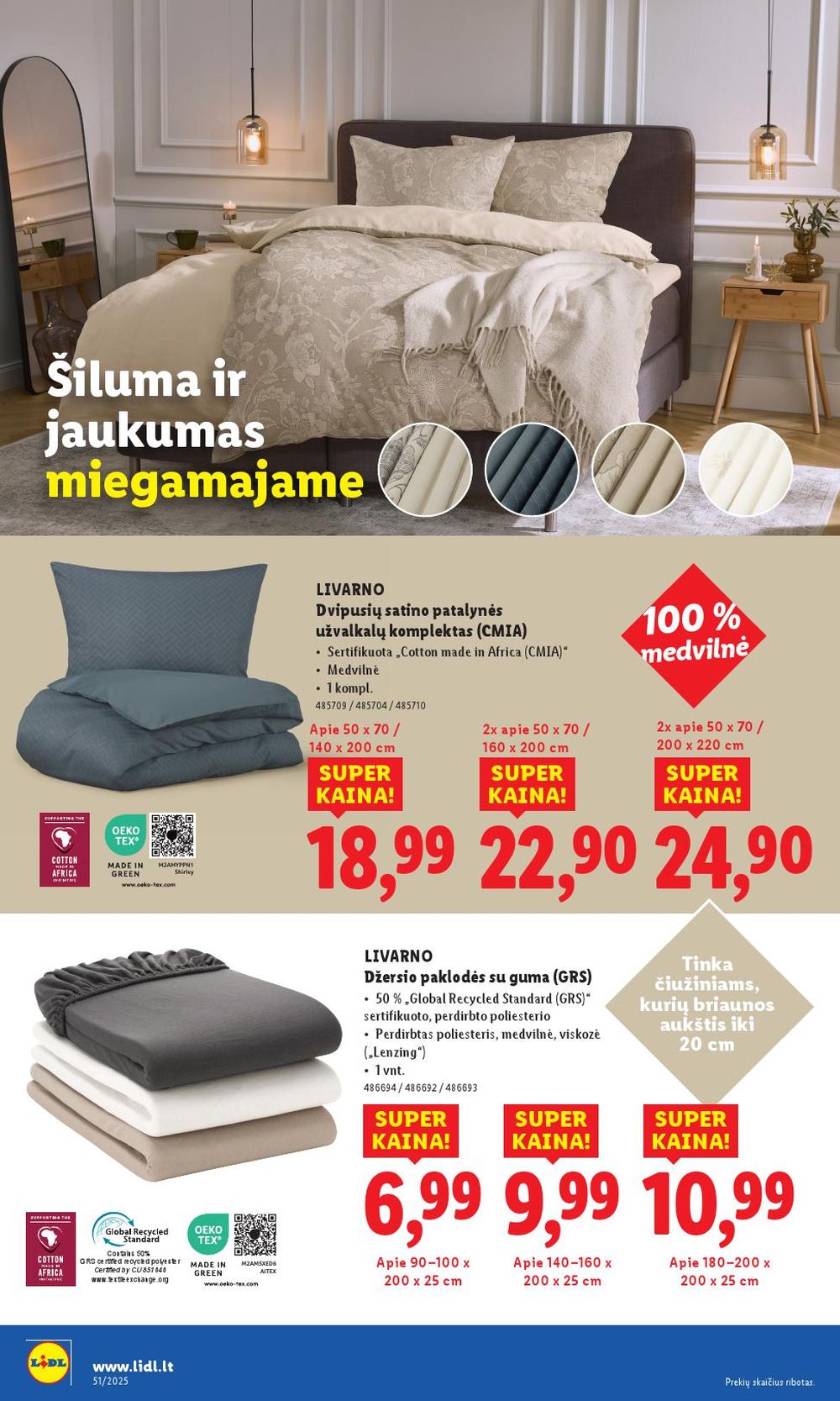 LIDL - Ne maisto prekių pasiūlymai (2025 12 15 - 2025 12 21) | 28