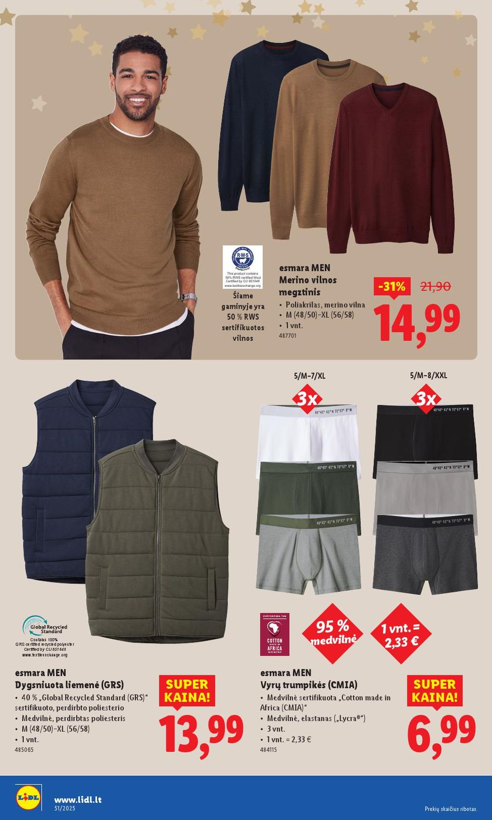LIDL - Ne maisto prekių pasiūlymai (2025 12 15 - 2025 12 21) | 8