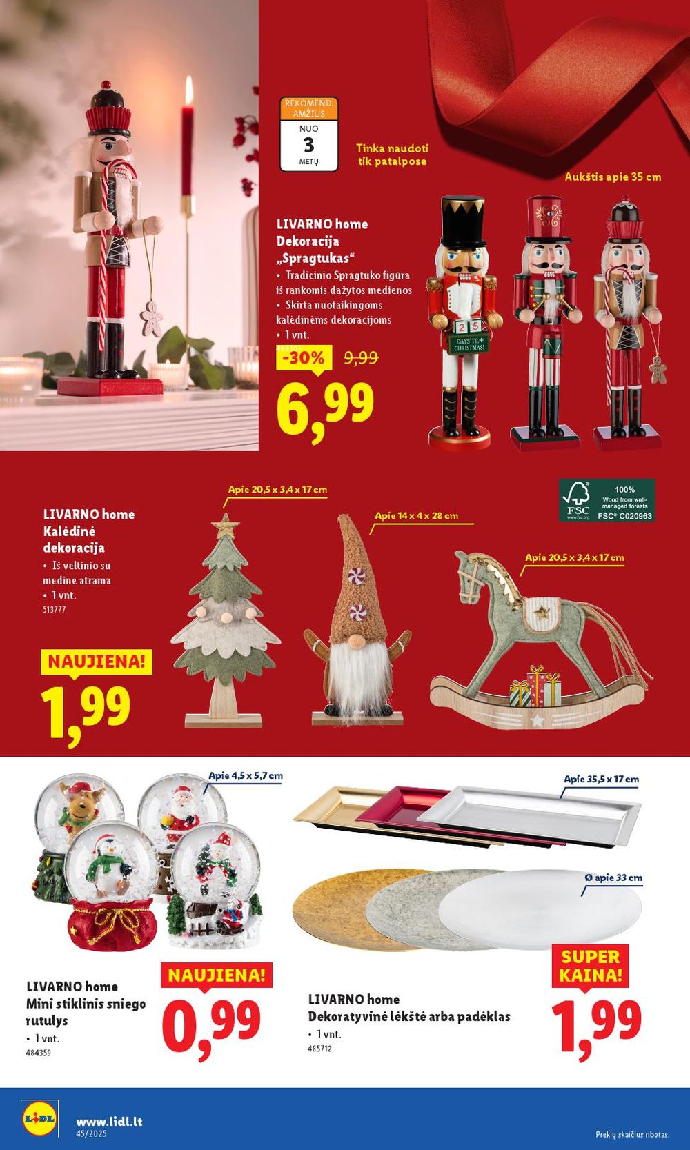 LIDL - Ne maisto prekių pasiūlymai (2025 11 03 - 2025 11 09) | 14