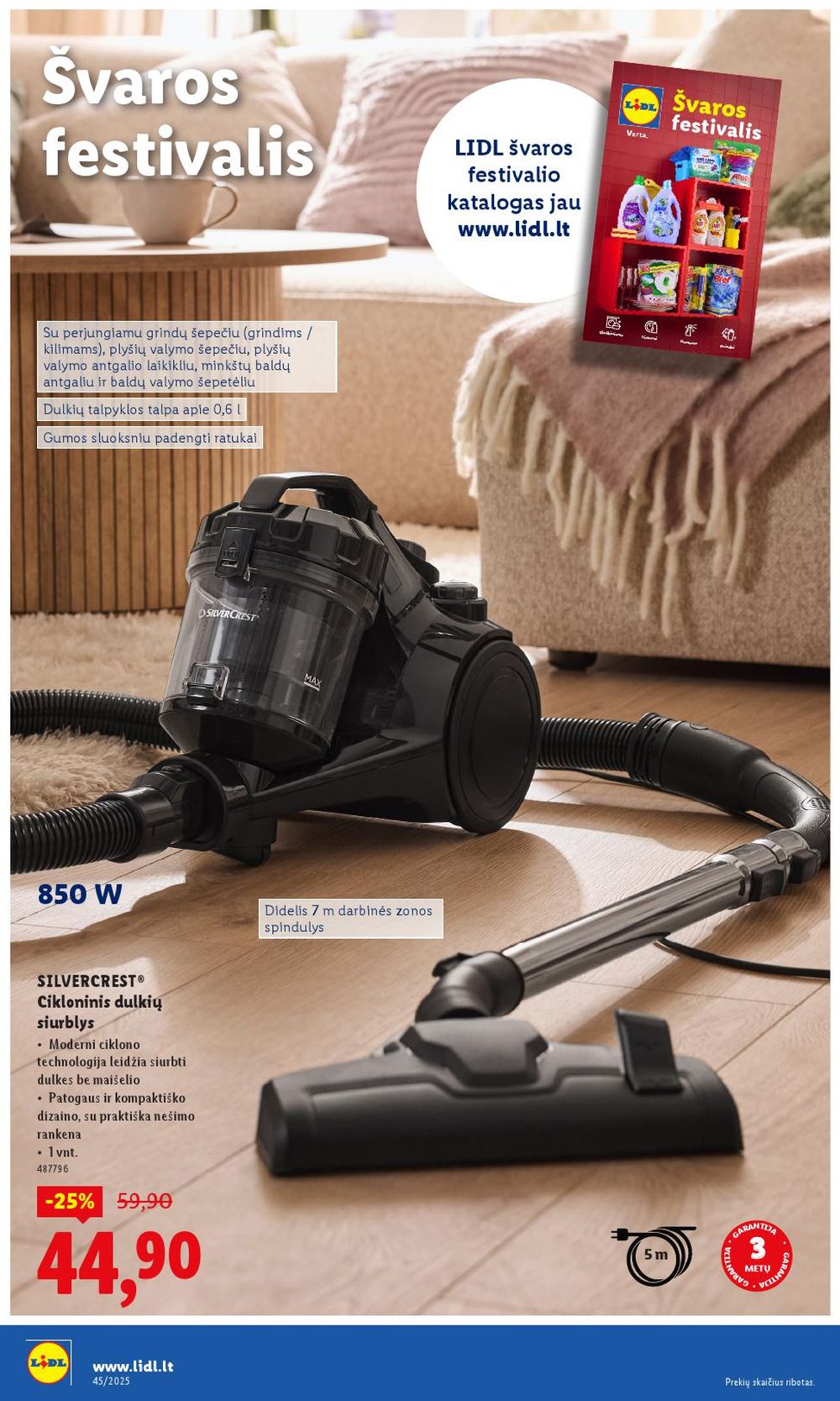 LIDL - Ne maisto prekių pasiūlymai (2025 11 03 - 2025 11 09) | 16