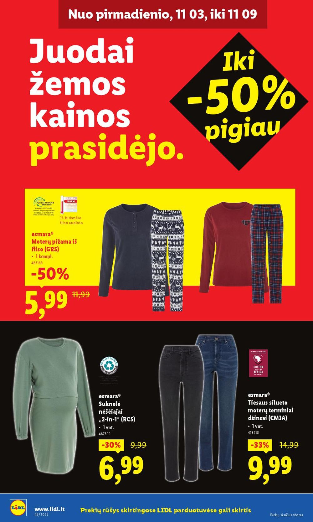 LIDL - Ne maisto prekių pasiūlymai (2025 11 03 - 2025 11 09) | 20