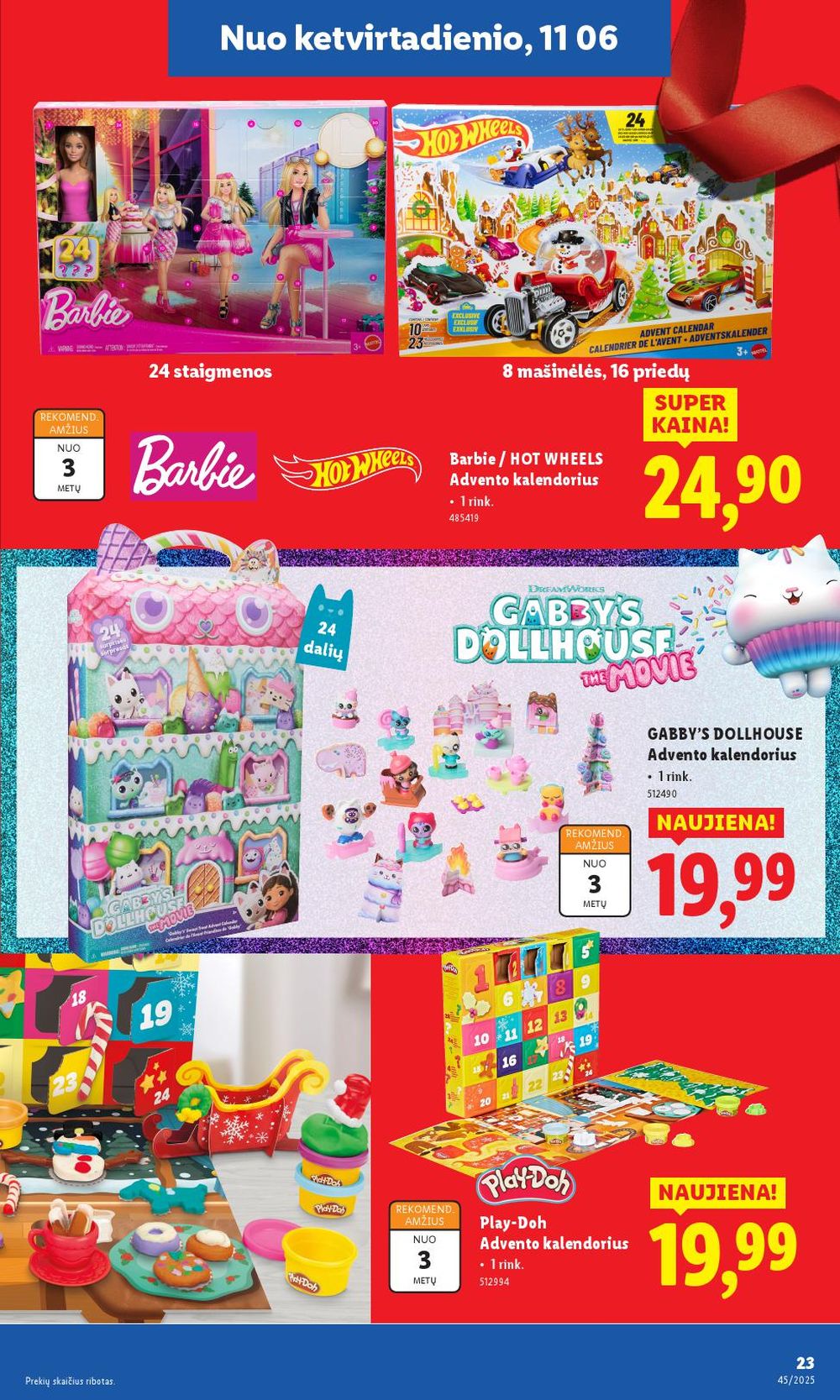 LIDL - Ne maisto prekių pasiūlymai (2025 11 03 - 2025 11 09) | 23