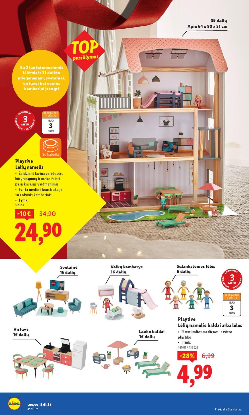 LIDL - Ne maisto prekių pasiūlymai (2025 11 03 - 2025 11 09) | 28