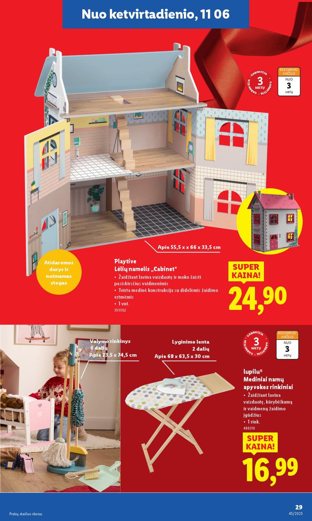 LIDL - Ne maisto prekių pasiūlymai (2025 11 03 - 2025 11 09) | 29