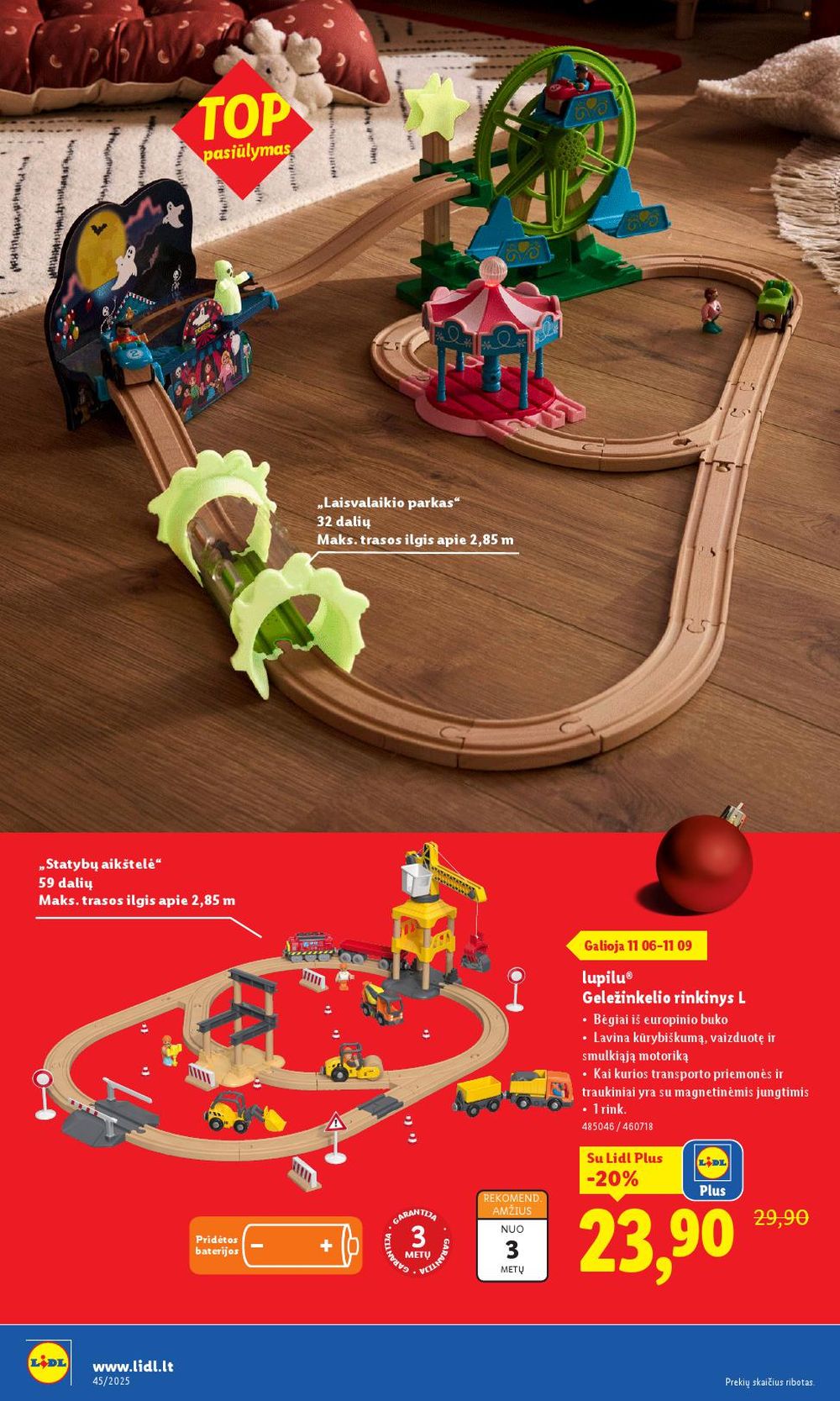 LIDL - Ne maisto prekių pasiūlymai (2025 11 03 - 2025 11 09) | 30