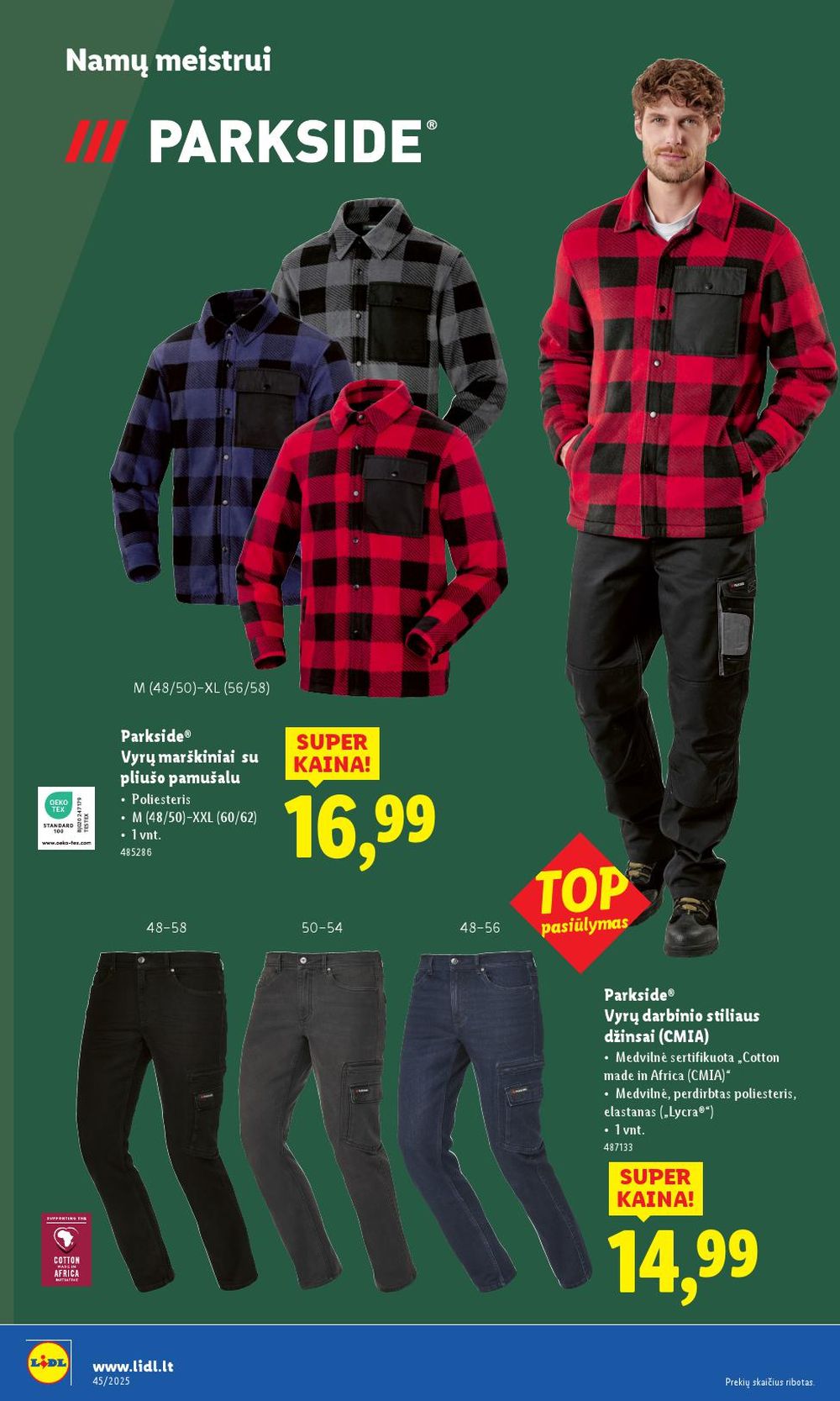 LIDL - Ne maisto prekių pasiūlymai (2025 11 03 - 2025 11 09) | 4