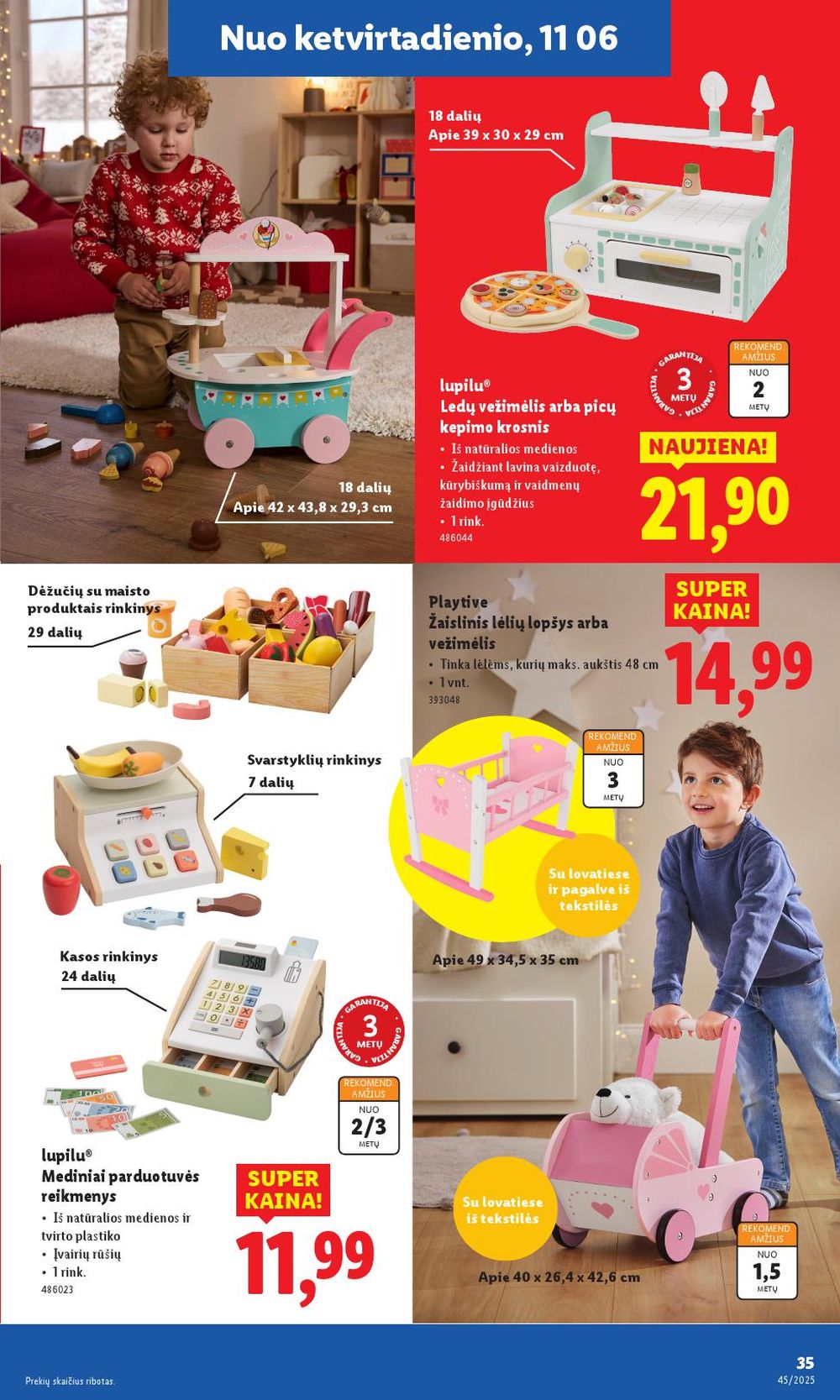 LIDL - Ne maisto prekių pasiūlymai (2025 11 03 - 2025 11 09) | 35