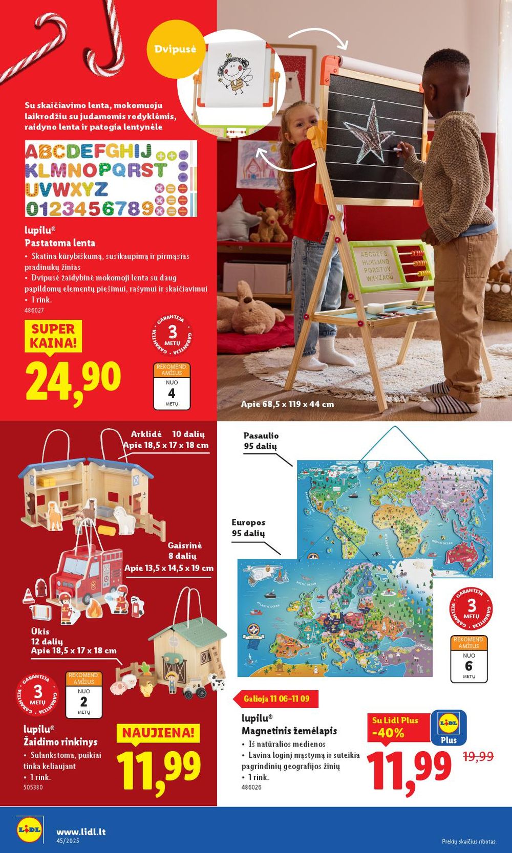 LIDL - Ne maisto prekių pasiūlymai (2025 11 03 - 2025 11 09) | 36