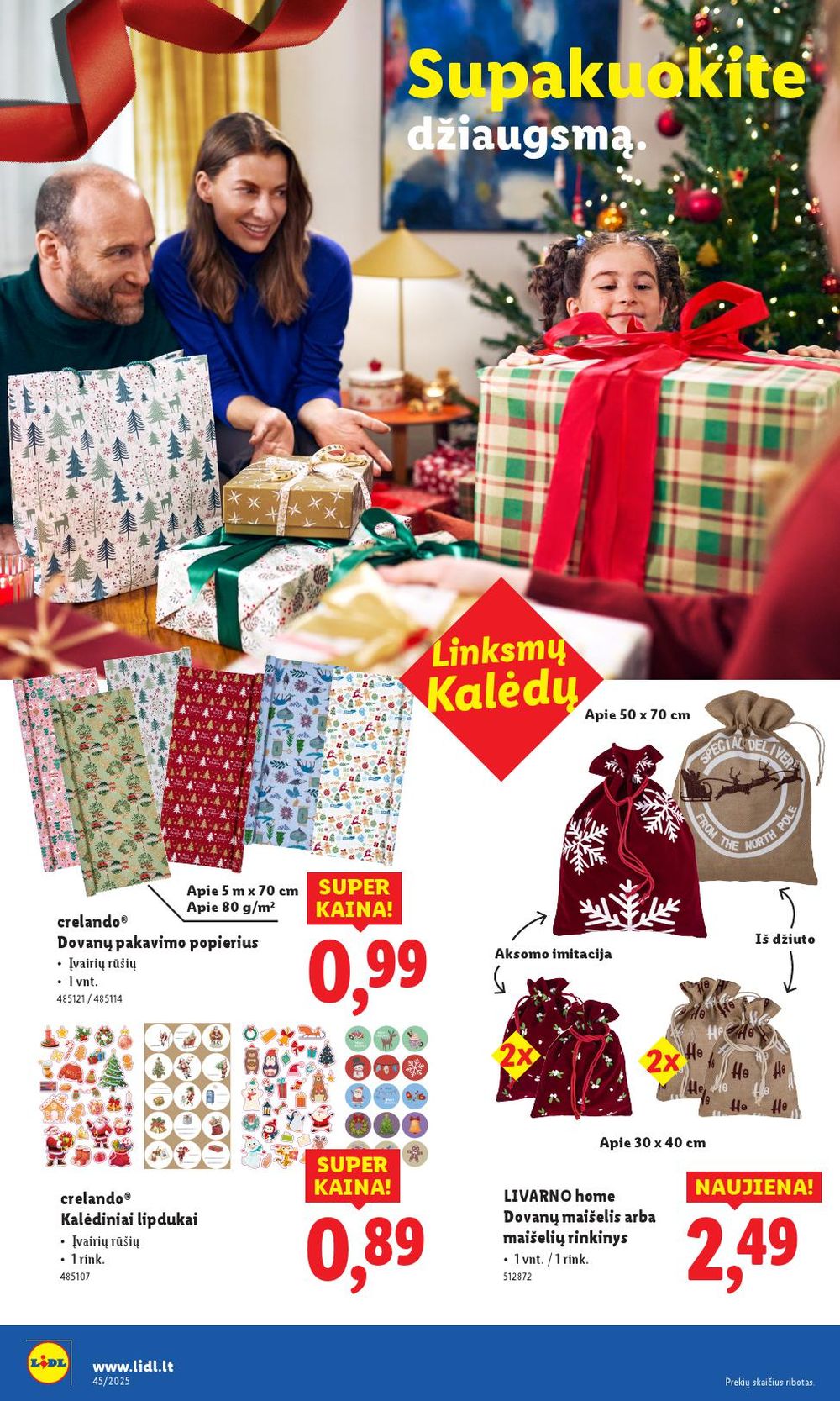 LIDL - Ne maisto prekių pasiūlymai (2025 11 03 - 2025 11 09) | 38