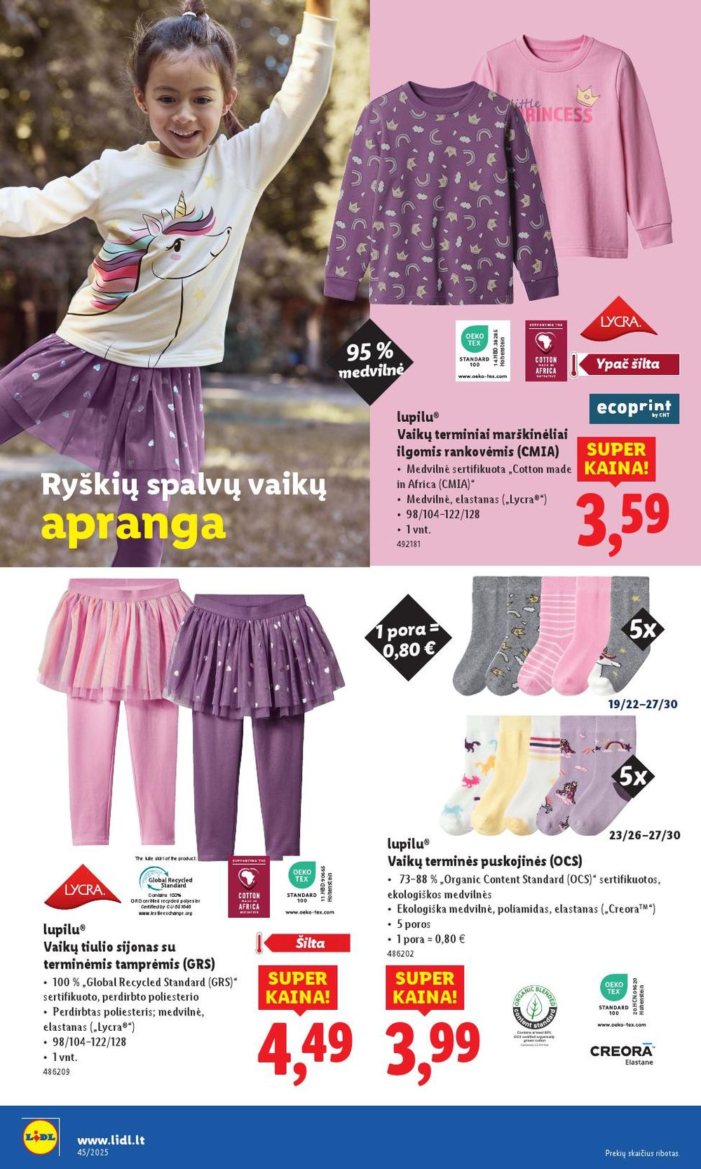 LIDL - Ne maisto prekių pasiūlymai (2025 11 03 - 2025 11 09) | 40
