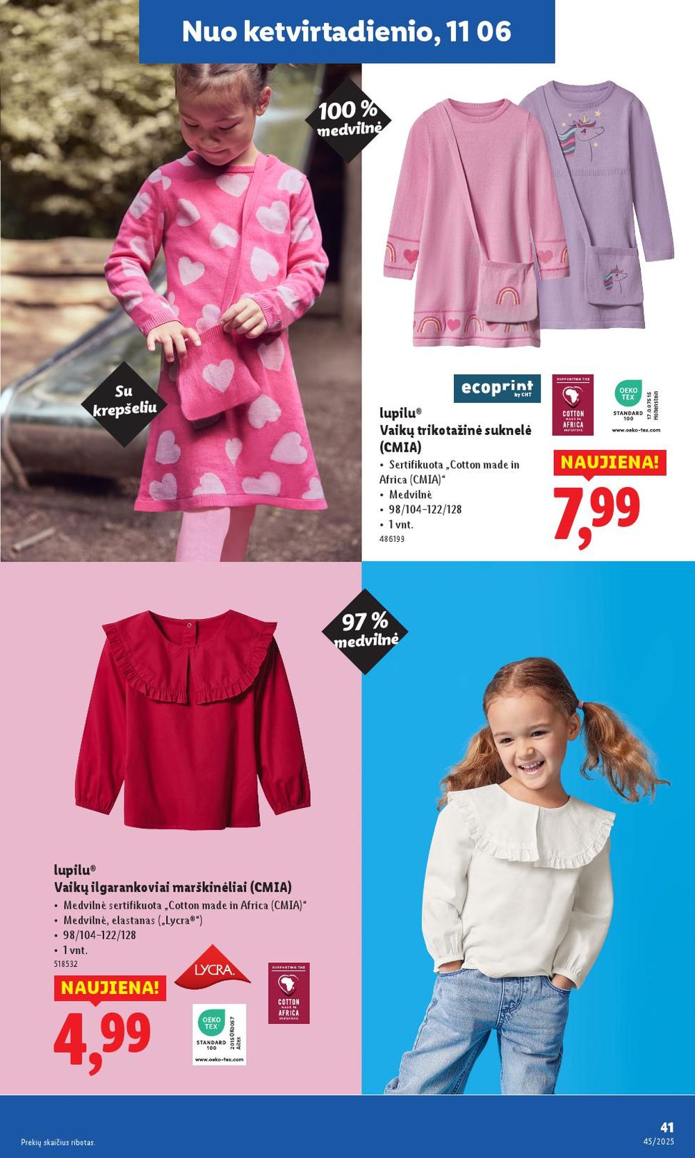 LIDL - Ne maisto prekių pasiūlymai (2025 11 03 - 2025 11 09) | 41