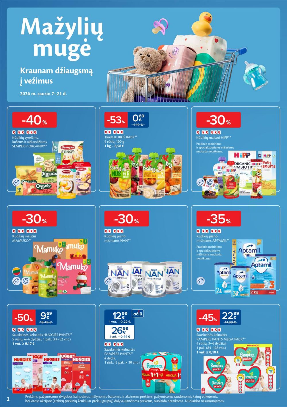 MAXIMA - Kaininis leidinys Nr.3 (2026 01 13 - 2026 01 19) | 2