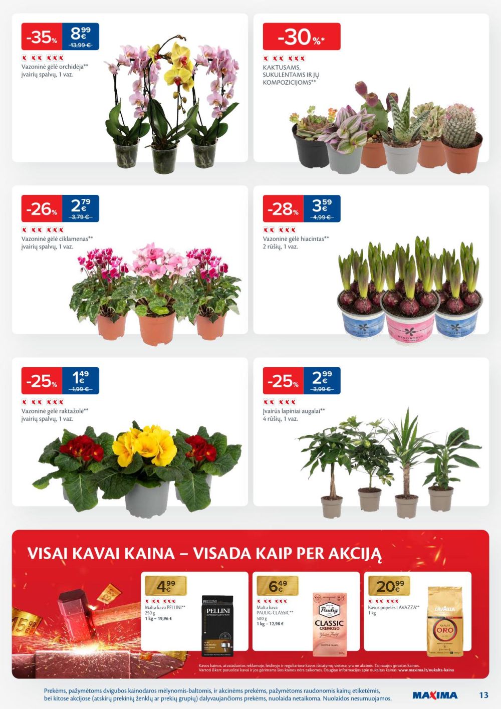 MAXIMA - Kaininis leidinys Nr.3 (2026 01 13 - 2026 01 19) | 13