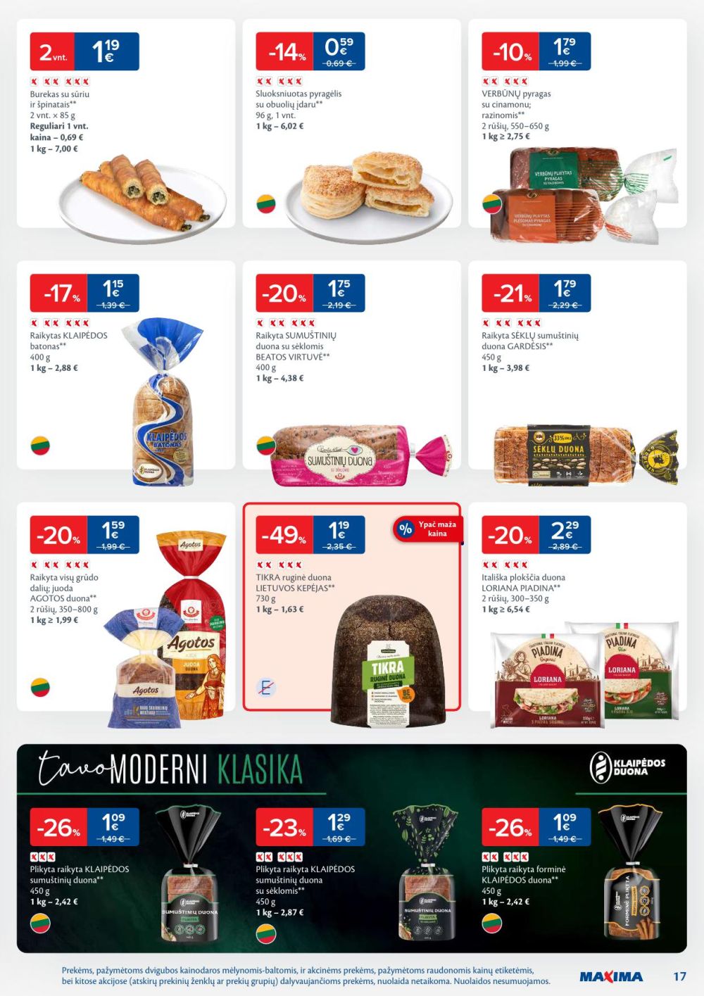 MAXIMA - Kaininis leidinys Nr.3 (2026 01 13 - 2026 01 19) | 17