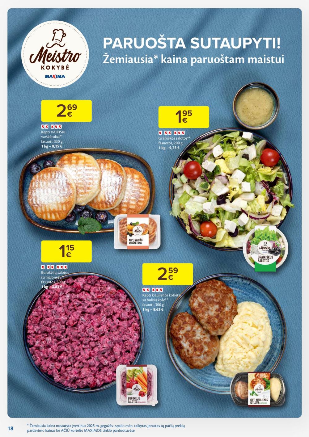 MAXIMA - Kaininis leidinys Nr.3 (2026 01 13 - 2026 01 19) | 18