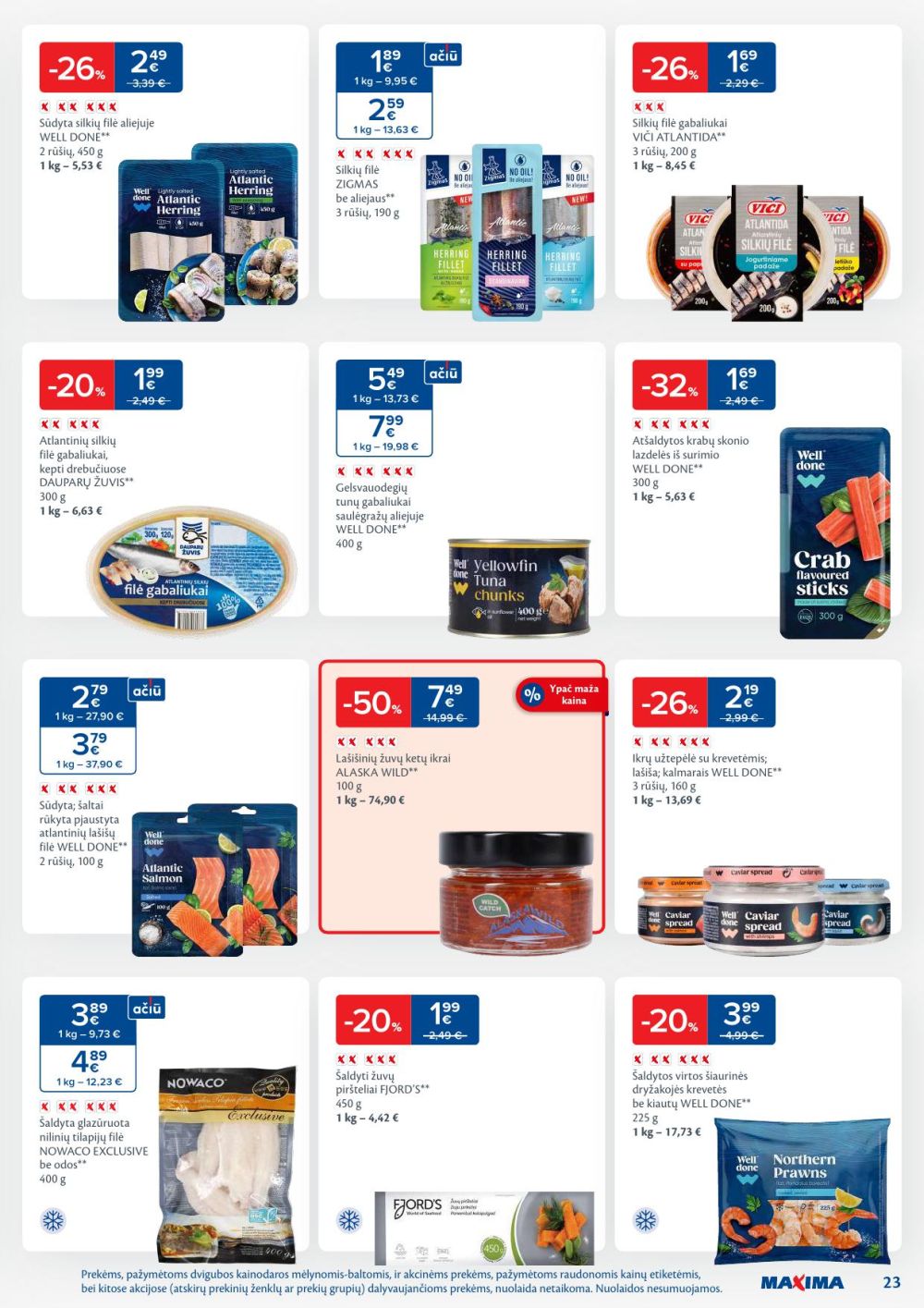 MAXIMA - Kaininis leidinys Nr.3 (2026 01 13 - 2026 01 19) | 23