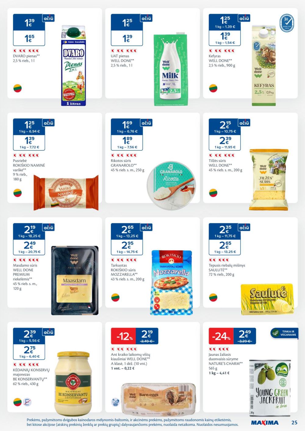 MAXIMA - Kaininis leidinys Nr.3 (2026 01 13 - 2026 01 19) | 25