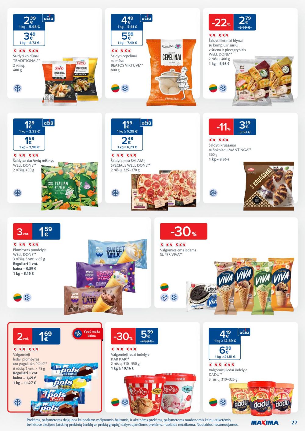 MAXIMA - Kaininis leidinys Nr.3 (2026 01 13 - 2026 01 19) | 27