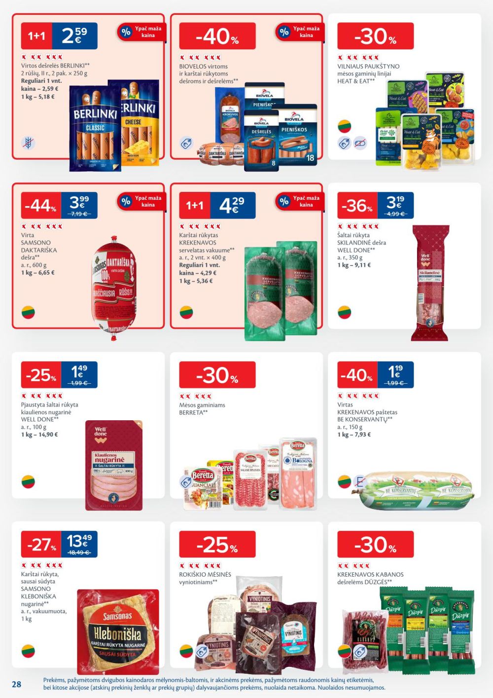 MAXIMA - Kaininis leidinys Nr.3 (2026 01 13 - 2026 01 19) | 28