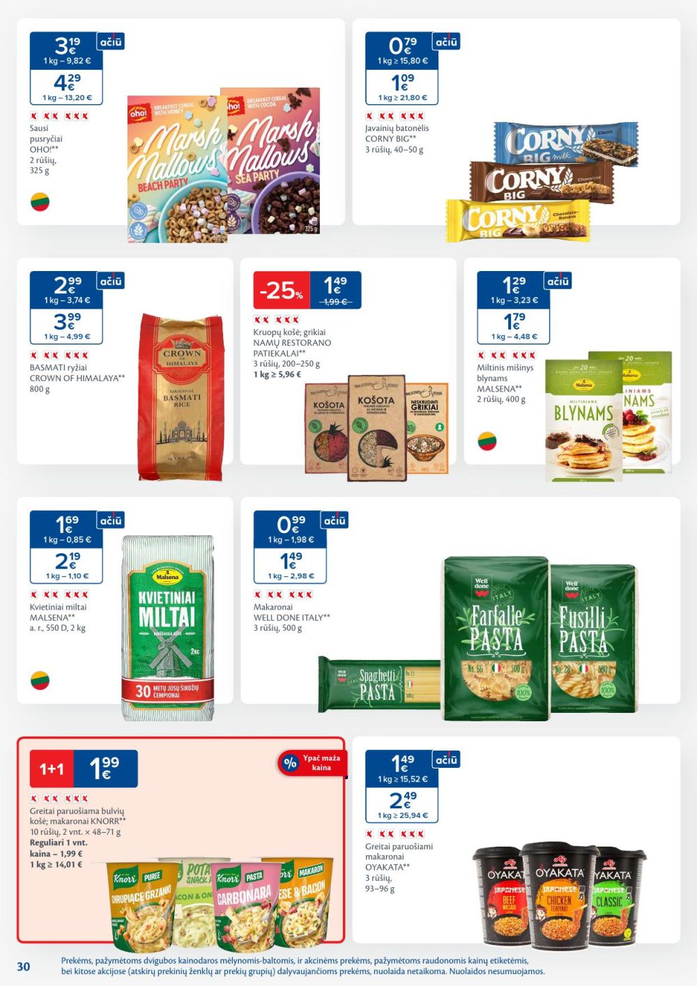 MAXIMA - Kaininis leidinys Nr.3 (2026 01 13 - 2026 01 19) | 30