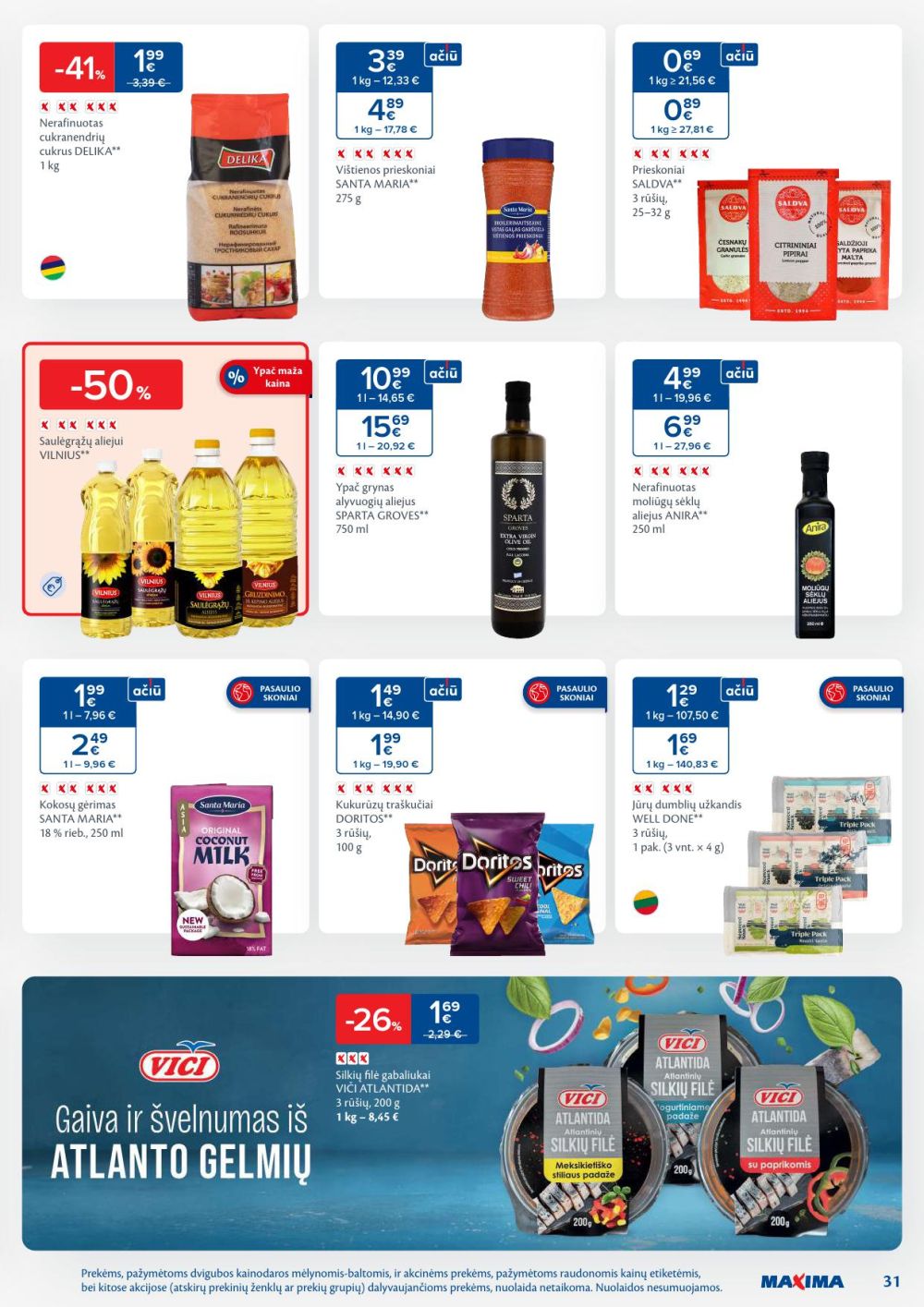 MAXIMA - Kaininis leidinys Nr.3 (2026 01 13 - 2026 01 19) | 31